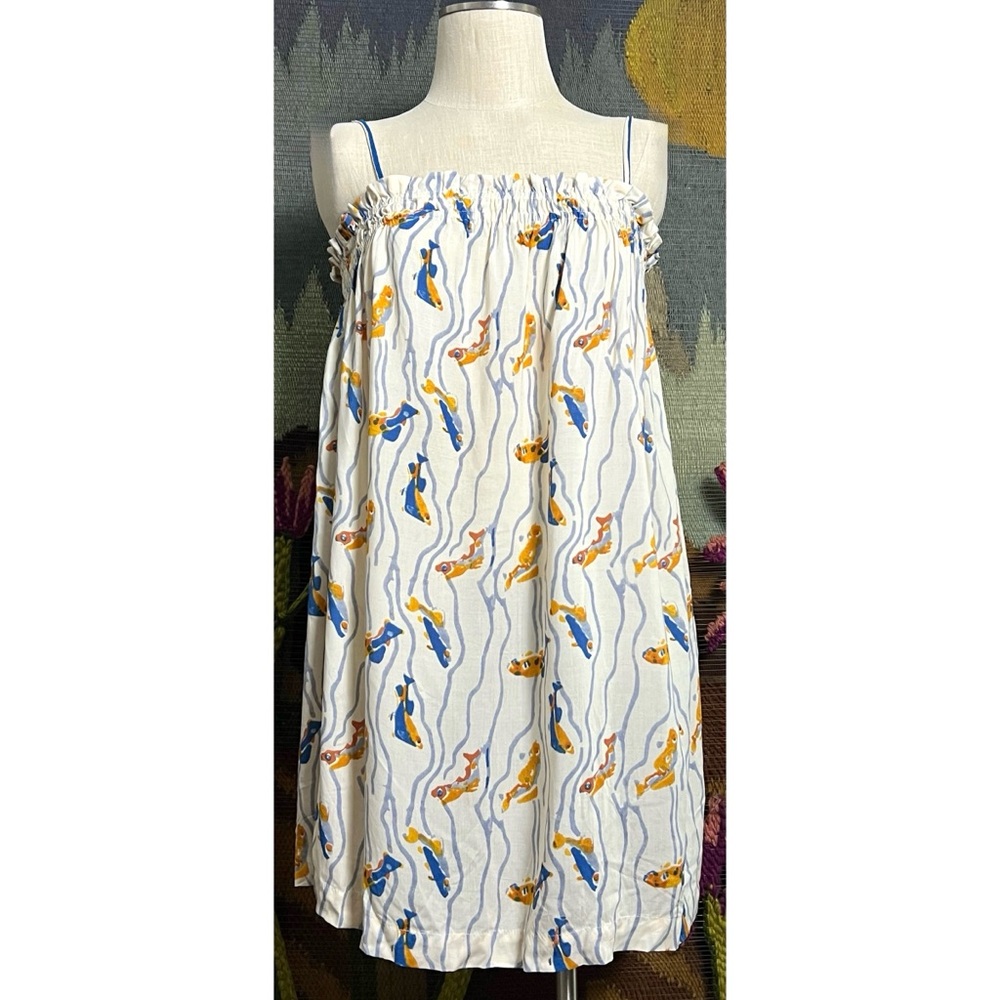Natalie Martin Whimsical Fish Dress XS